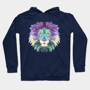 lion for all purple modern , sport and beauty Hoodie